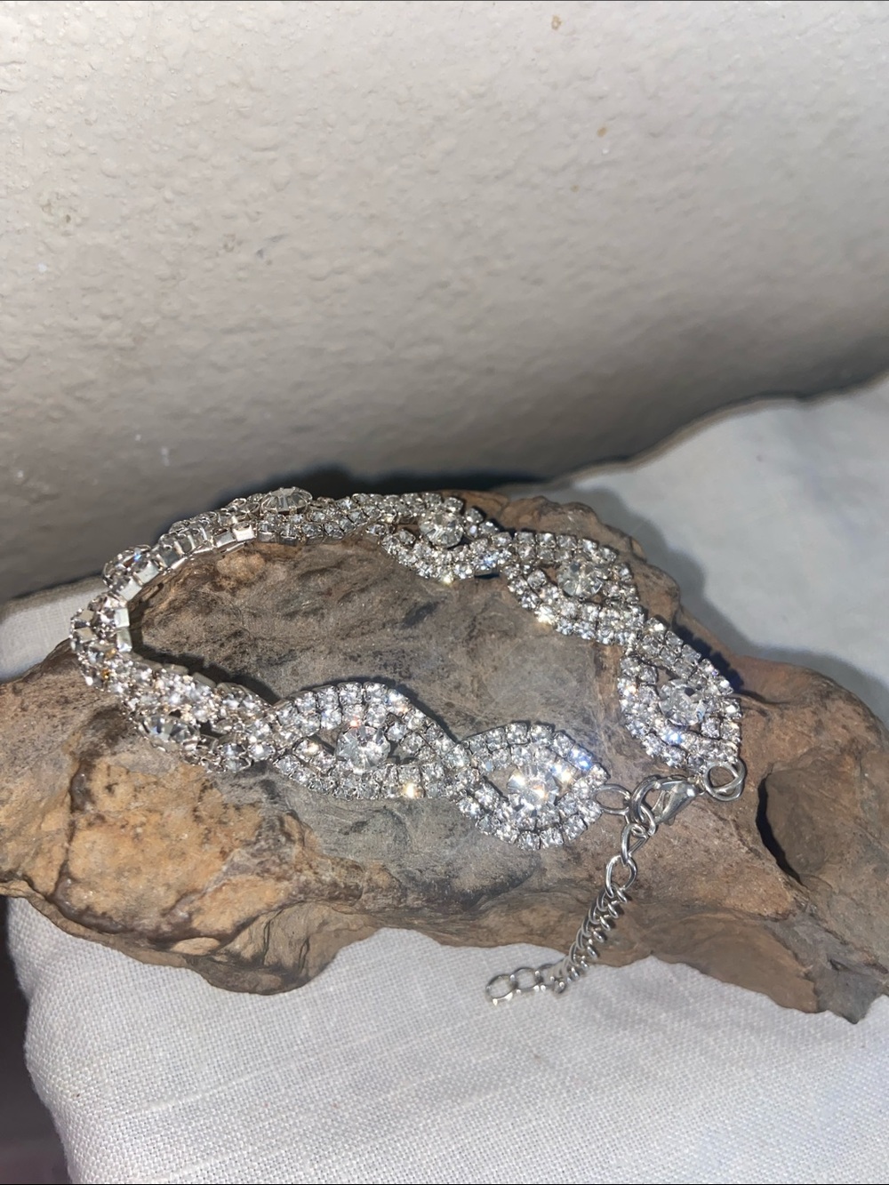New Rhinestoned Bracelet